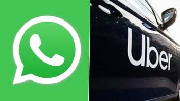 Book an Uber ride on WhatsApp