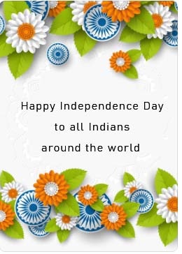 Happy independence day around