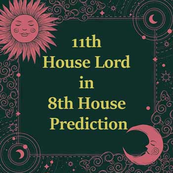 11th House Lord in 8th House